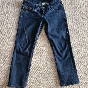 True Religuon Cropped Jeans- 28